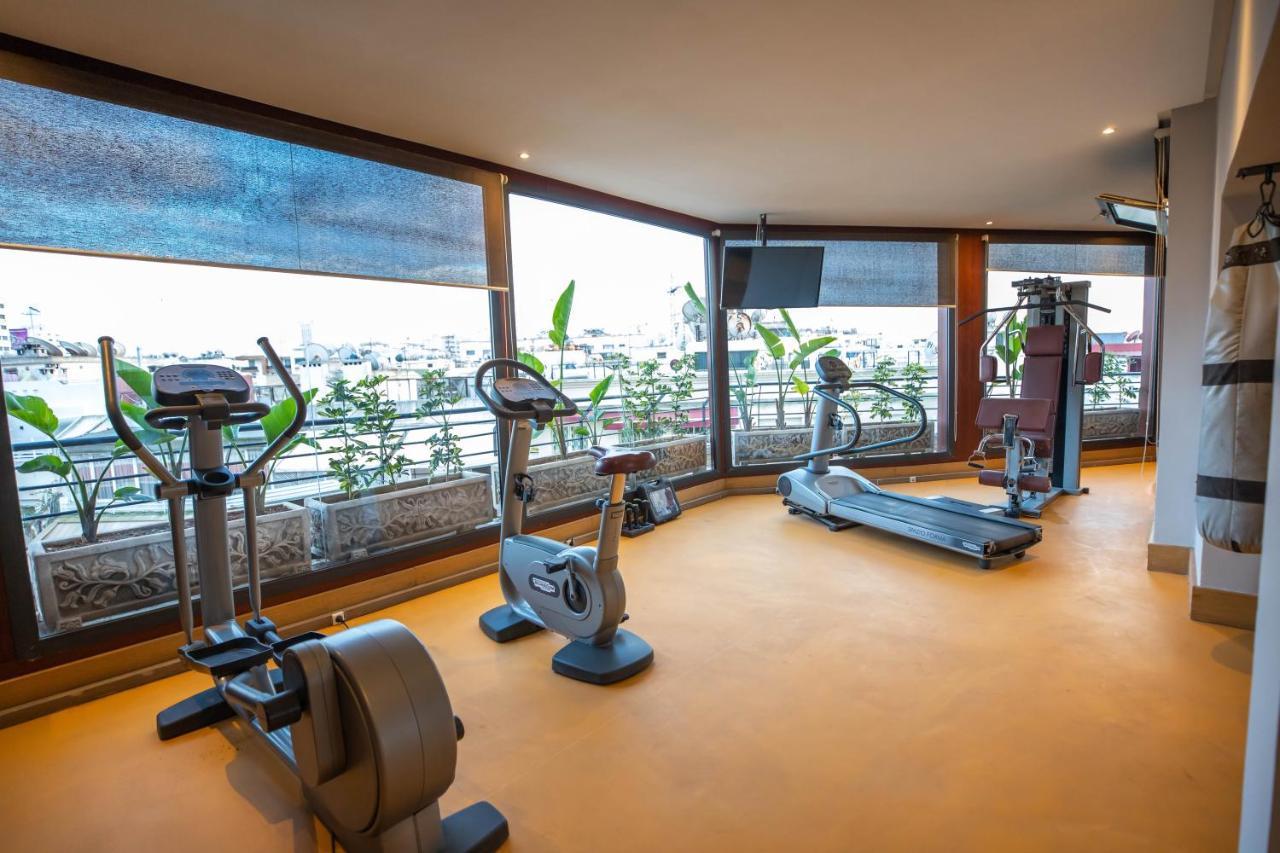 Gray Boutique Hotel Casablanca Ngoại thất bức ảnh The gym at the hotel