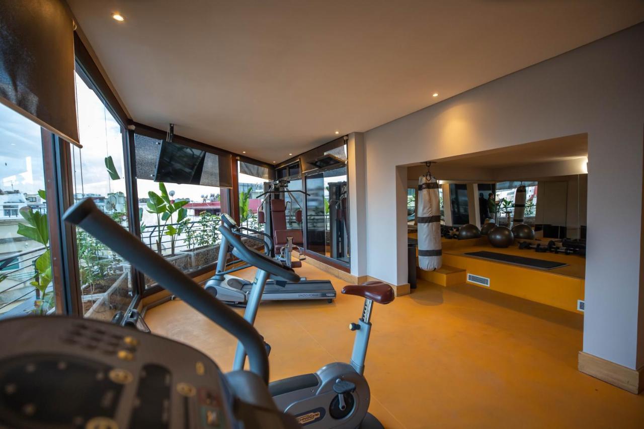Gray Boutique Hotel Casablanca Ngoại thất bức ảnh The gym at the hotel